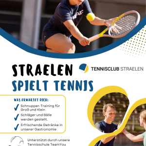 Schnuppertraining für den TC BWG Straelen e.V.