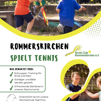 Schnuppertraining im TC Rommerskirchen