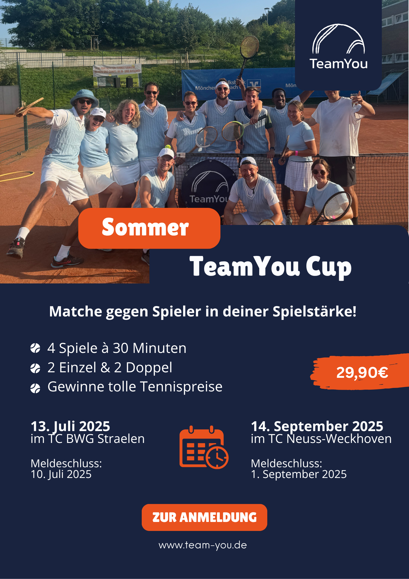 TeamYou Cup - Sommer 2026 1 TeamYou Cup - Sommer 2026