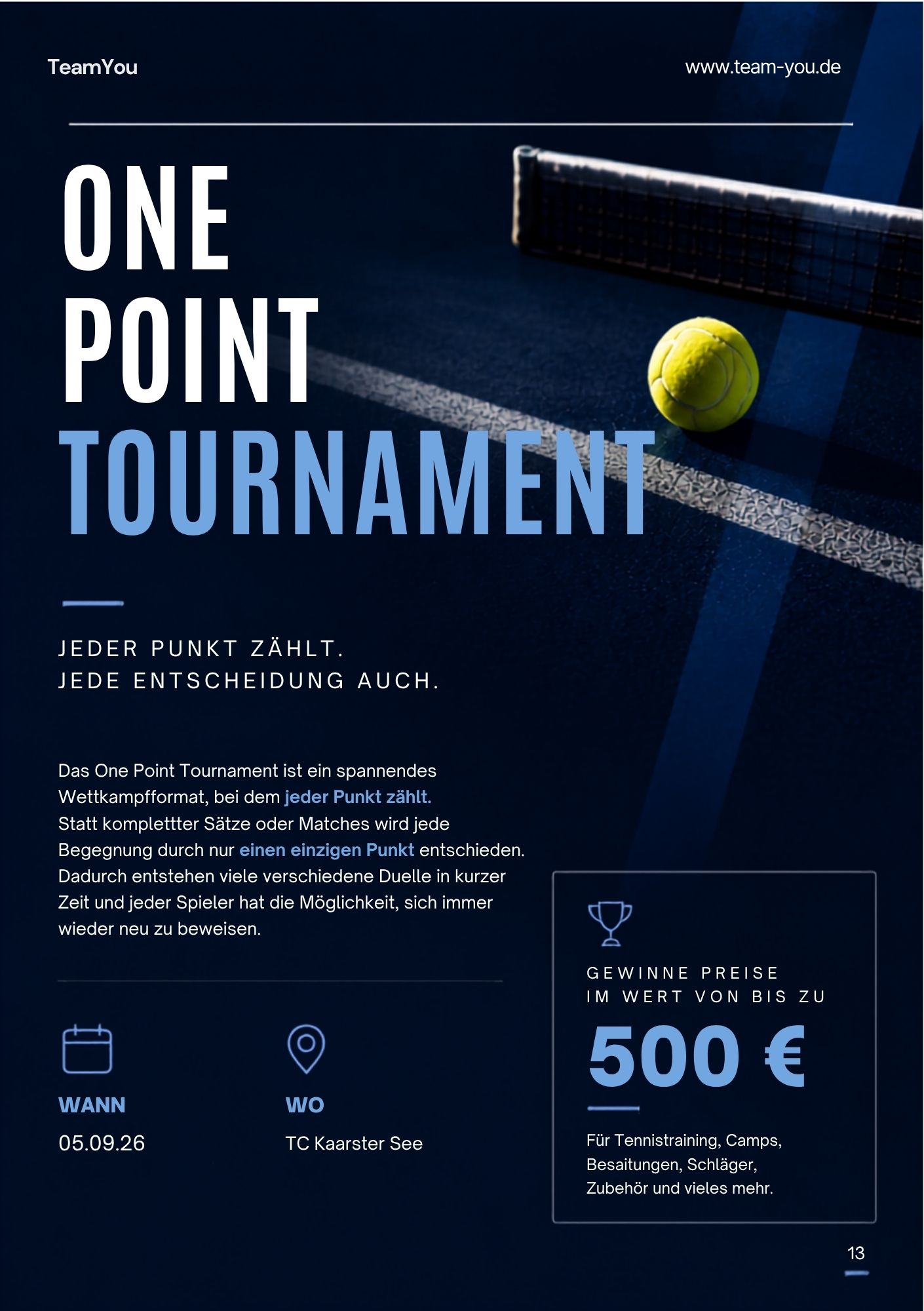 OnePoint Tournament 1 OnePoint Tournament